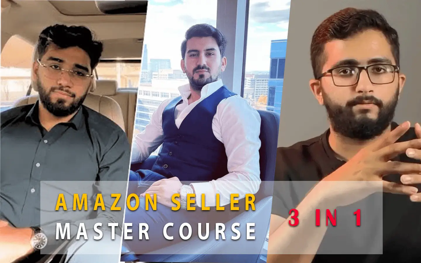 3 in 1 Amazon Master Course By Shahid Anwar Hussam Ansari and Suliman Riaz